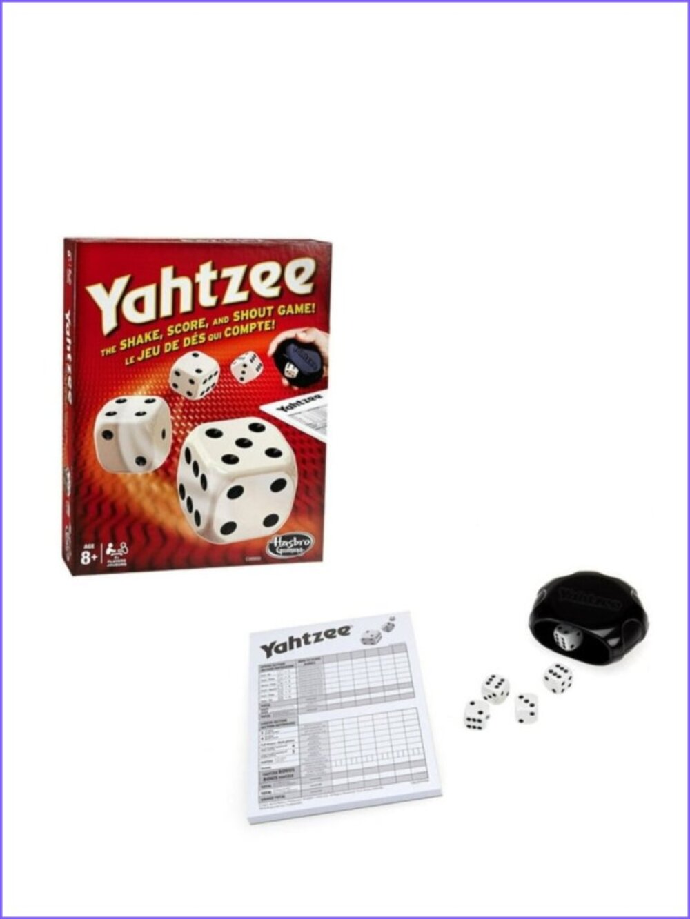 Yahtzee Classic Dice  Bilingual Edition New Sealed Hasbro  Game